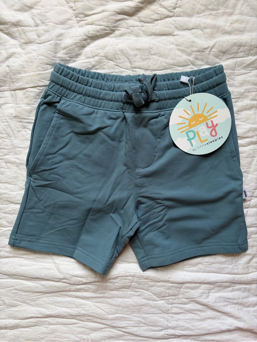 Little Sleepies Play - Blue Kids' Pull-On Shorts